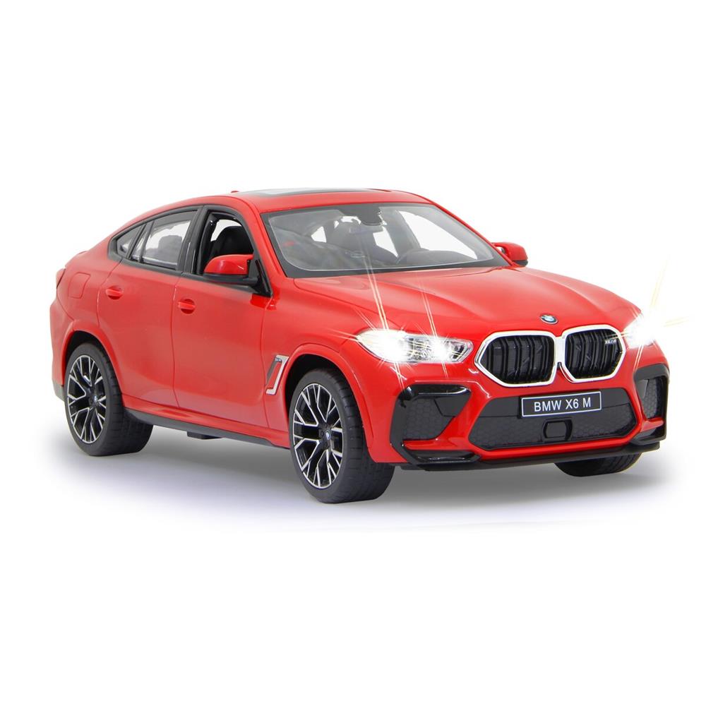 Jamara BMW X6 M 1:14 rot 2,4GHz Ferngesteuertes Auto mit LED Fahrlicht