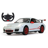 Jamara Porsche GT3 RS 1:14 weiß 2,4GHz Ferngesteuertes Auto mit LED Fahrlicht