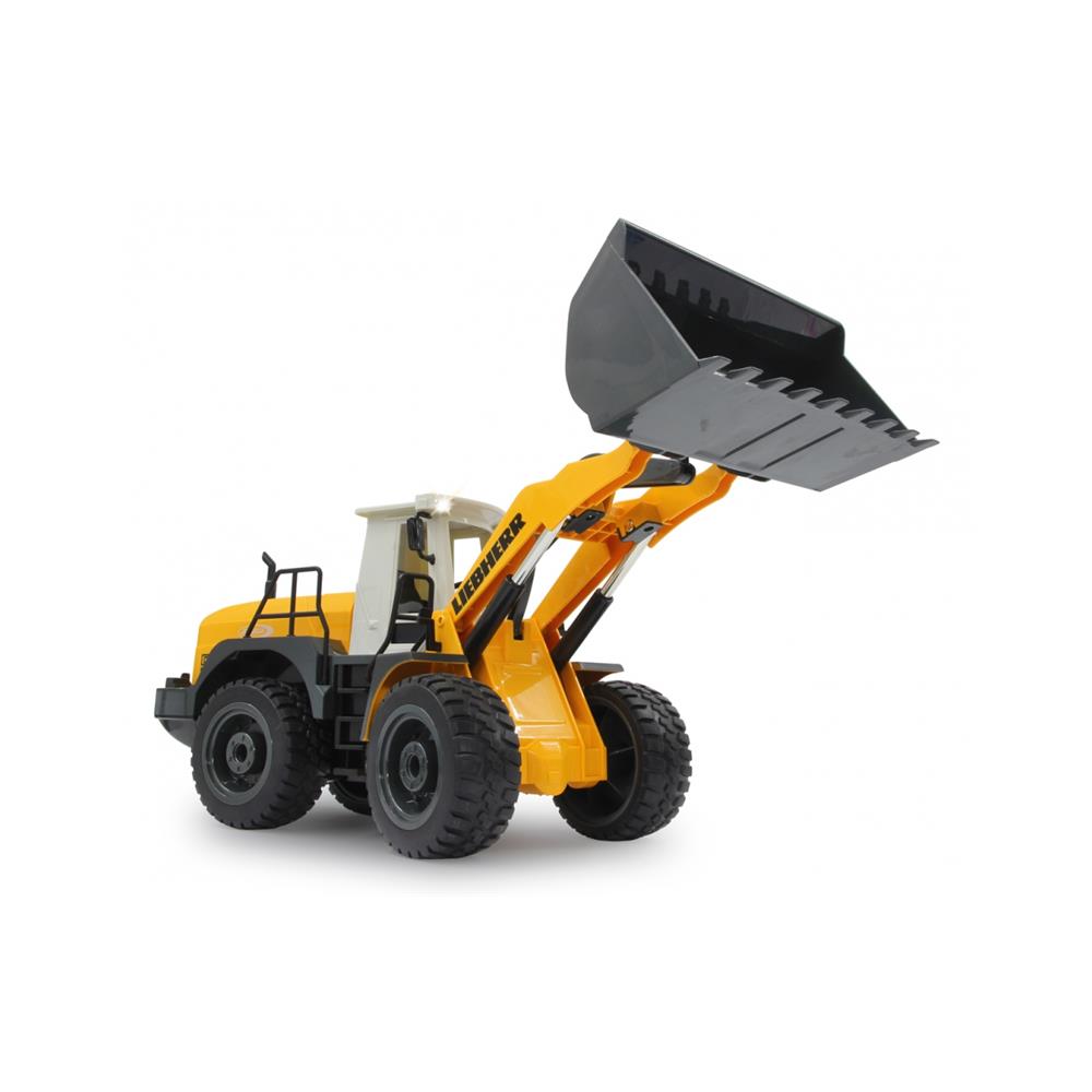 Jamara Radlader Liebherr 564, 1:20, 2,4G, ferngesteuertes Baufahrzeug, mit Licht und Sound