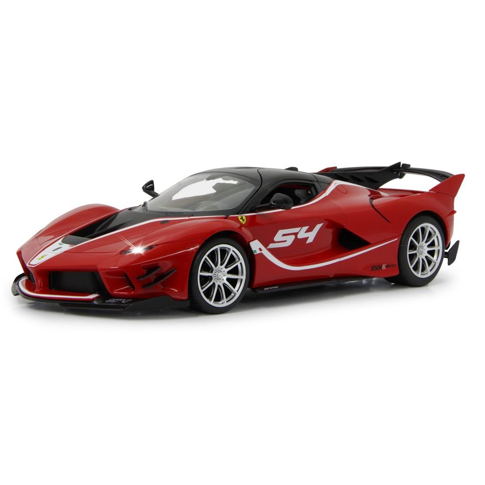 Jamara Ferrari FXX K Evo 1:14 rot 2,4GHz Tür manuell Ferngesteuertes Auto mit LED Fahrlicht
