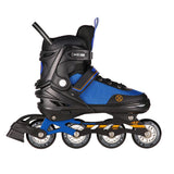 2in1 Inliner Schlittschuhe Gr. 39-43, Schwarz-Orange, verstellbar | NILS EXTREME NH18188A