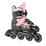 2in1 Inliner Schlittschuhe Gr. 39-43, Rosa-Weiß, verstellbar | NILS EXTREME NH18366A