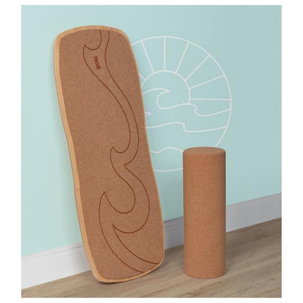 goki Balance Board mit Kork Waikiki Beach - Motorik, Gleichgewicht, Koordination