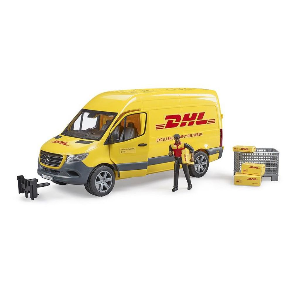 Bruder 02671 - MB Sprinter DHL mit Fahrer