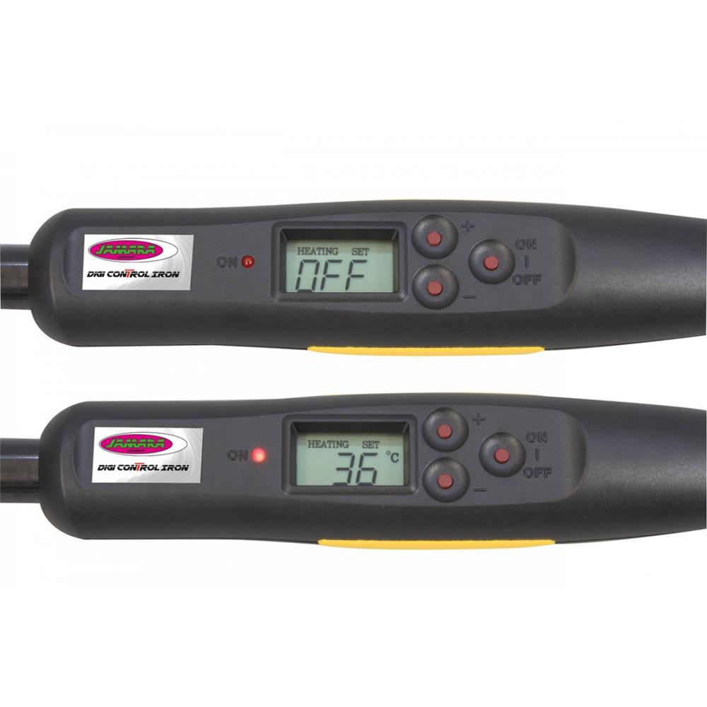 Jamara Folienbügeleisen Digi Control Iron mit Digitalanzeige und Temperaturregelung
