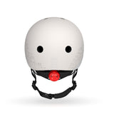 Scoot & Ride Reflektierender Kinderhelm Größe XXS-S (45-51 cm) ash - mit LED-Licht
