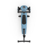 Scoot & Ride Highwaykick 1 Push and Go, steel - Kinderroller mit Schiebestange