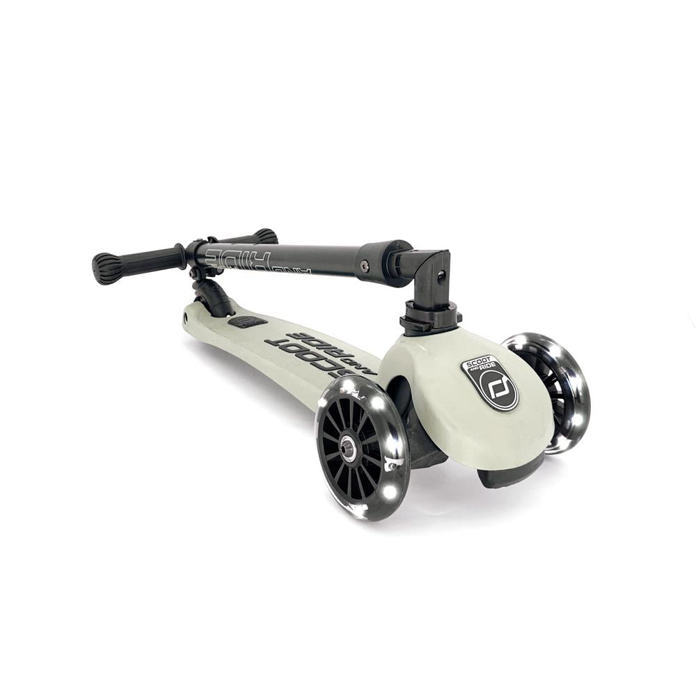 Scoot & Ride Highwaykick 3 LED Scooter, ash - Kinderroller, ab 3 Jahren