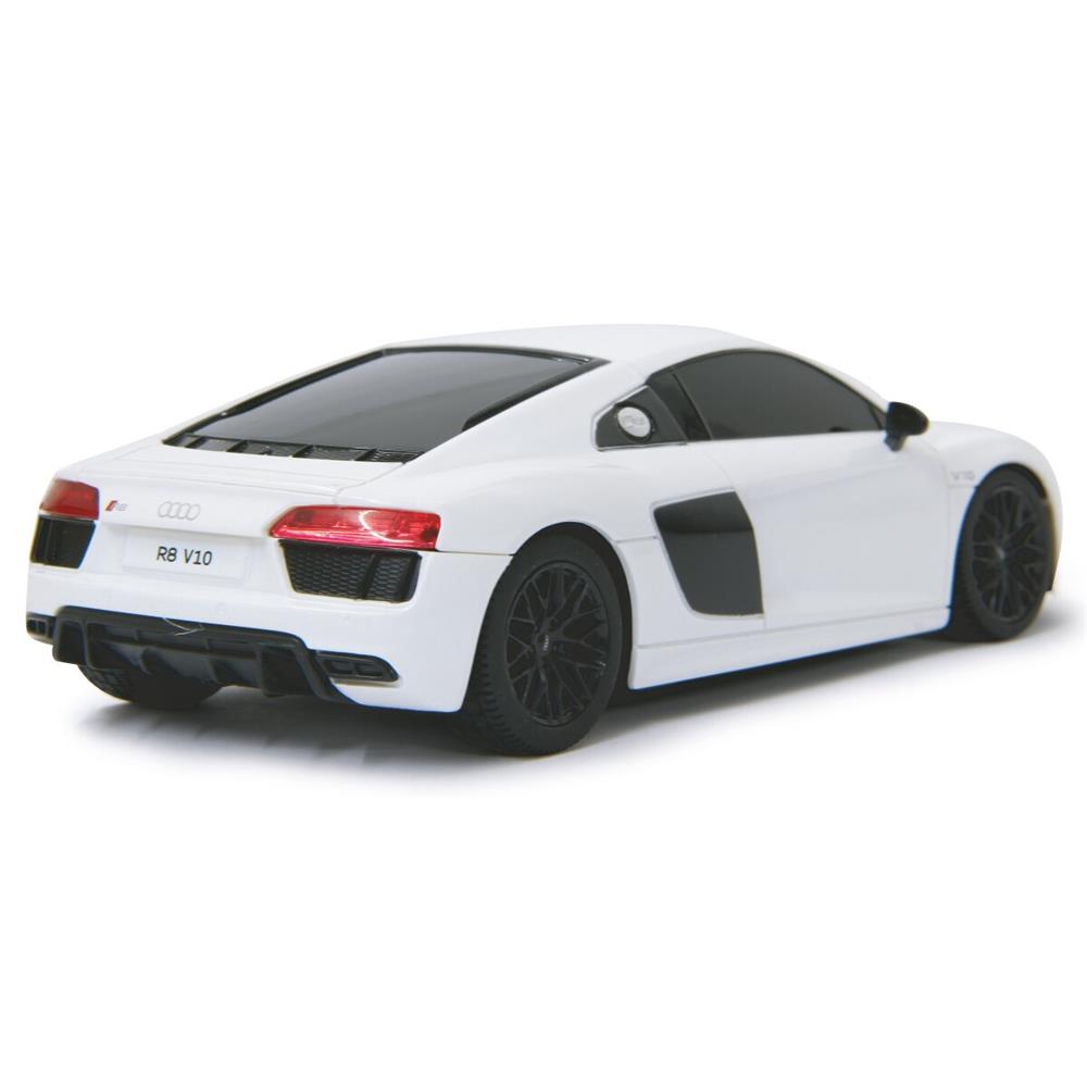 Jamara Audi R8 2015 1:24 weiß 2,4GHz Ferngesteuertes Auto