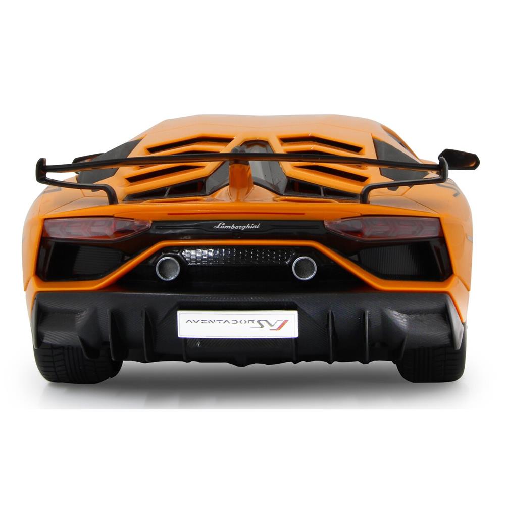 Jamara Lamborghini Aventador SVJ 1:14 orange 2,4GHz Ferngesteuertes Auto mit LED Fahrlicht