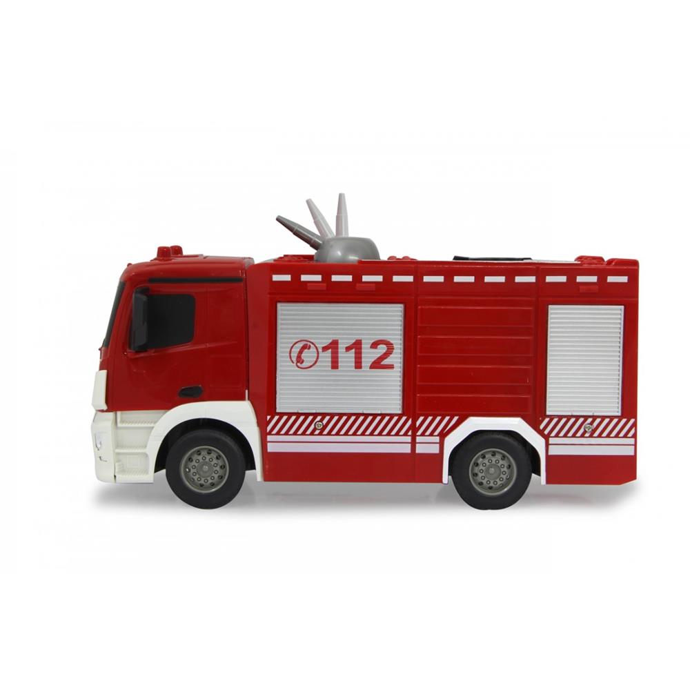 Jamara Feuerwehr TLF mit Spritzfunktion Mercedes-Benz Antos, 1:26, 2,4GHz, mit Licht