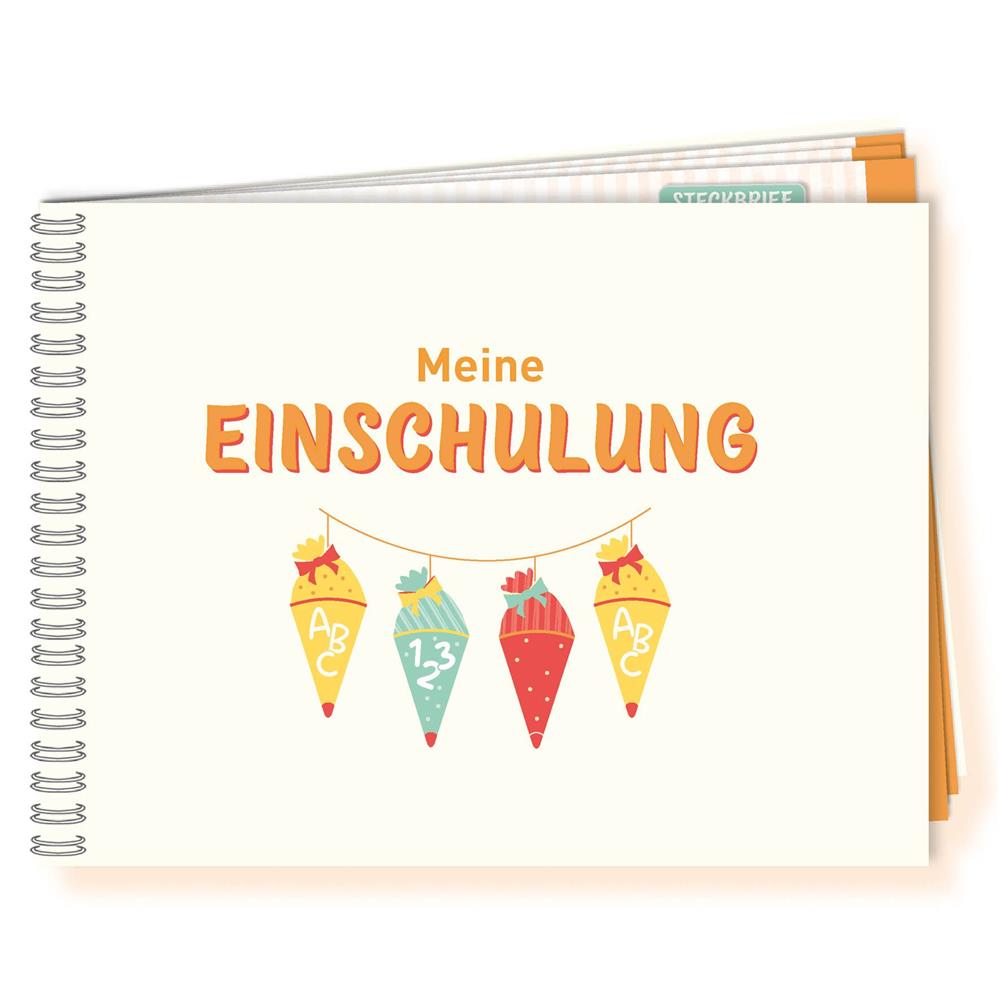 Roth Gästebuch/Album zur Einschulung, 21 x 18 cm, Erinnerungsalbum, Erinnerungsbuch