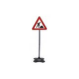 Jamara 5 Verkehrsschilder 81 cm Straßenschilder im Set für Fahrzeuge Outdoor Garten Spiel-Verkehrszeichen